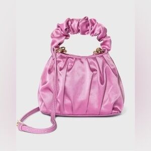 Wild Fable Ruched Pink Mini Crossbody Bag NWT